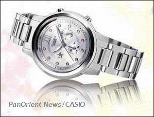 casio swarovski watch