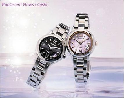 casio sheen solar powered